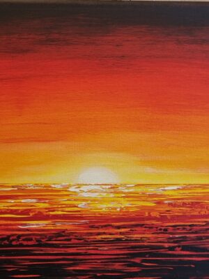 Atardecer en el mar (C12)